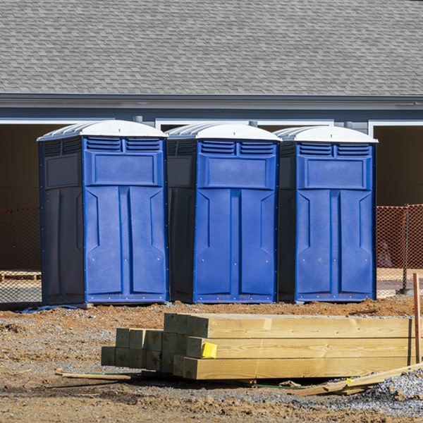 are there any additional fees associated with portable toilet delivery and pickup in Hillsdale